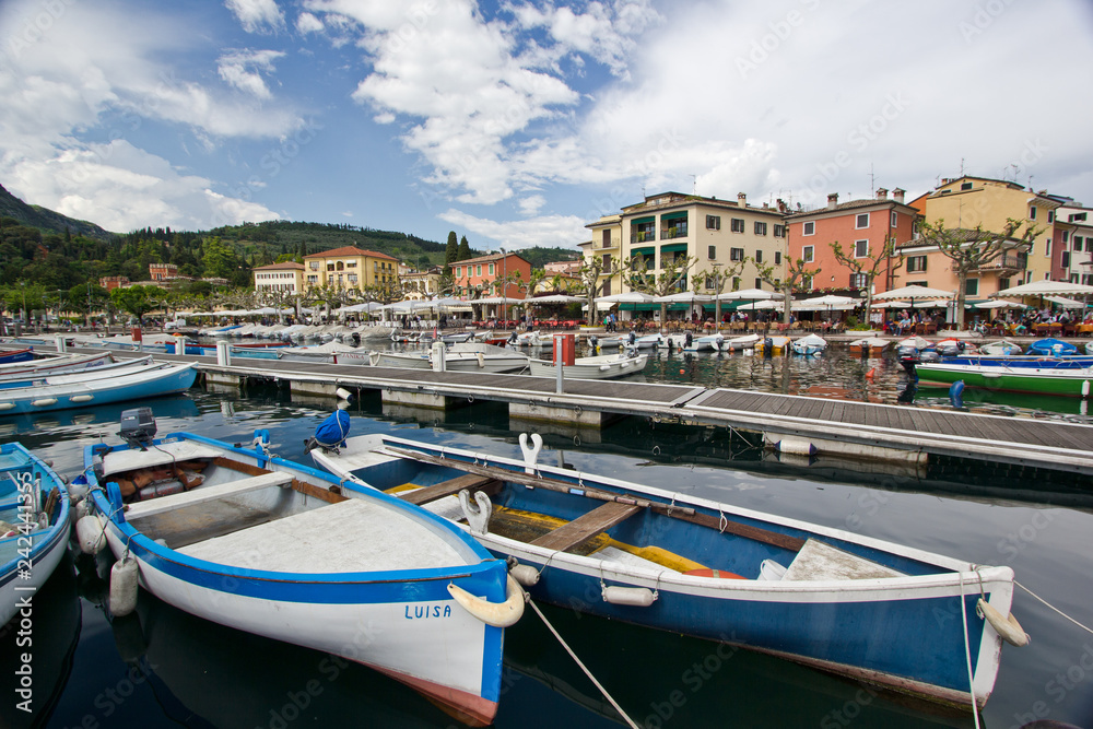 Hafen in Garda am Gardasee