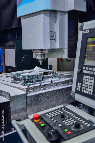 Linear motor CNC system / metal cutting, engraving and milling, dispensing machine