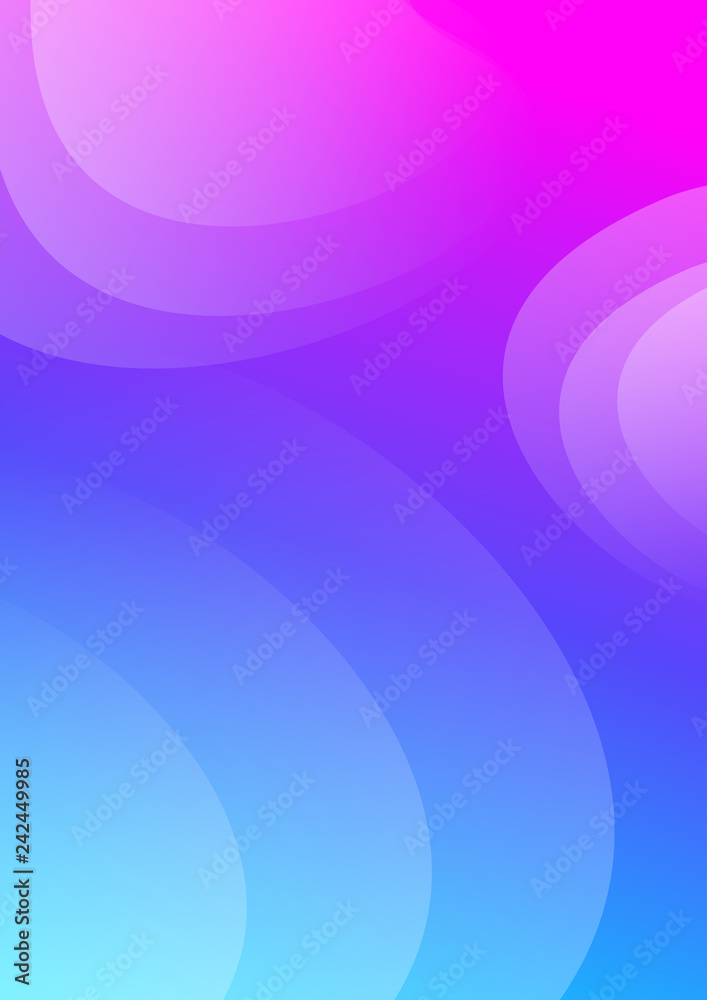 Colorful cover. Wavy shapes with gradient. Modern design. Eps10 vector Colorful cover. Wavy shapes with gradient. Modern design. Eps10 vector