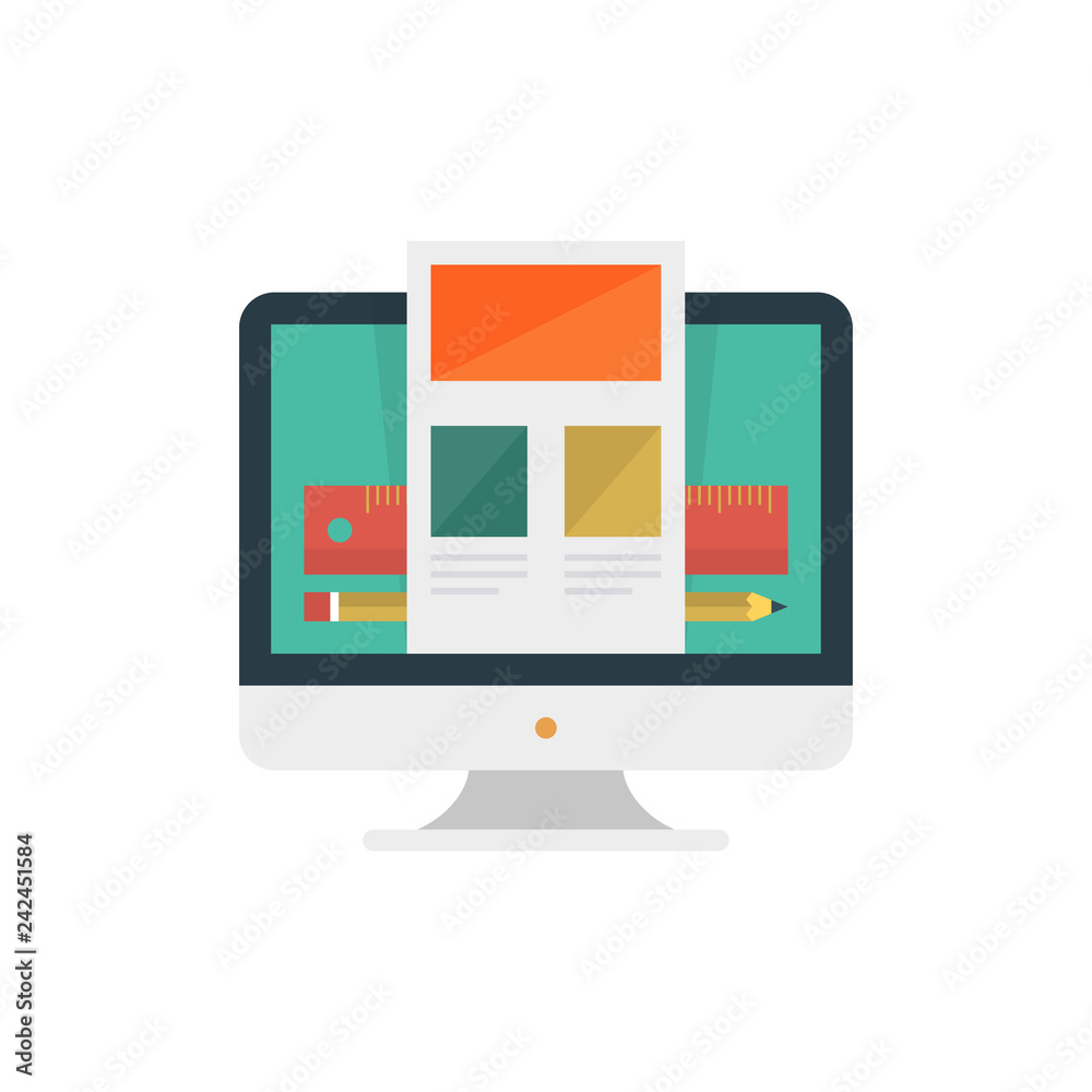 web template design screen web template design screen