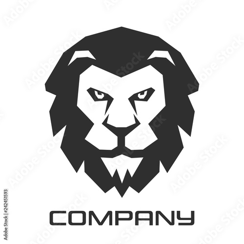 Fototapeta Naklejka Na Ścianę i Meble -  Modern Lion Head Logo
