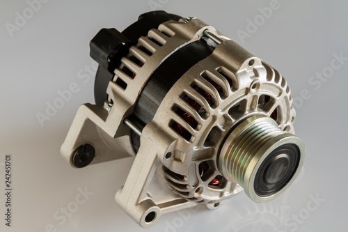 Car alternator. Main source of electrical energy in the car.