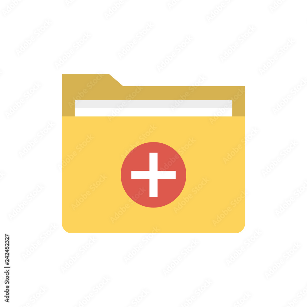 Fototapeta premium add folder directory