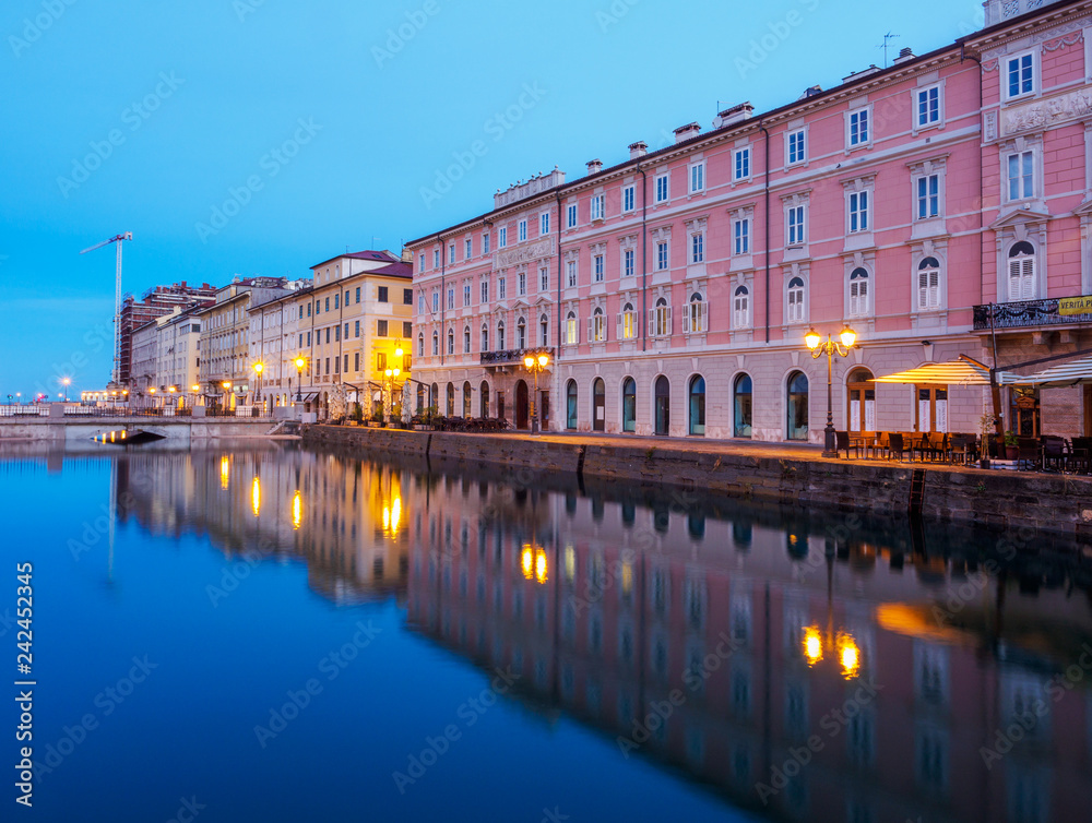 Canal Grande at Trieste Canal Grande at Trieste