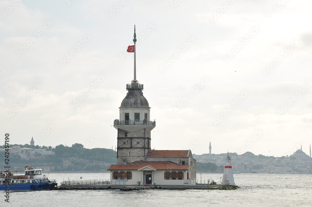 Full view of the Maiden Tower Full view of the Maiden Tower