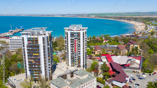 Obraz na płótnie house on the coast w salonie