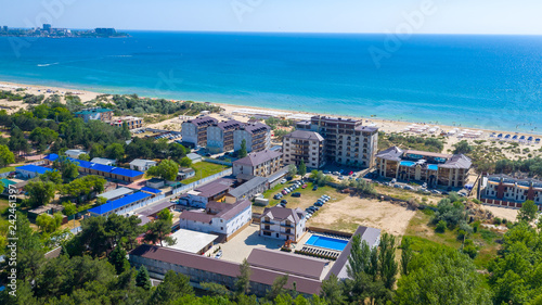 view on the beach