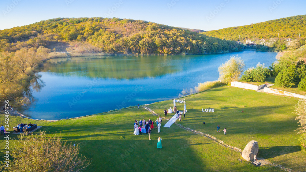 wedding lake