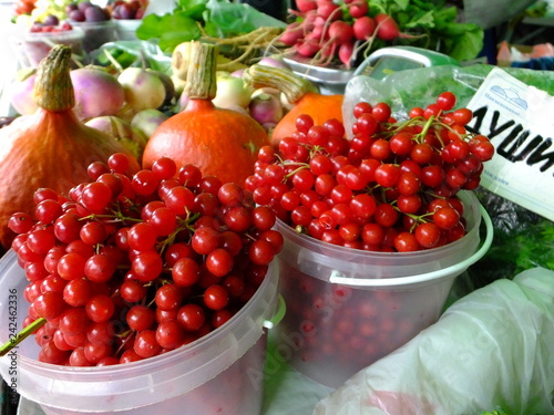 red berries in a basket