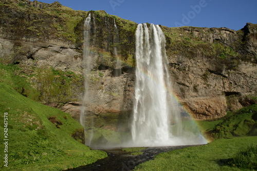 Wasserfall Seljalandsfoss  Island