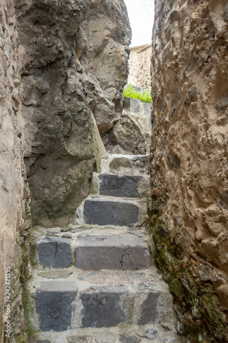 Beautiful old stone stairs