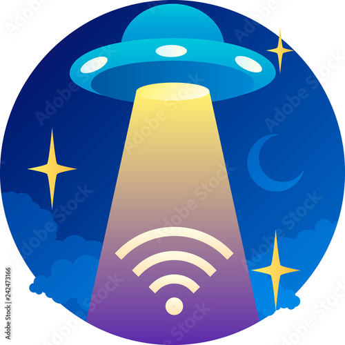 Ufo (onboarding illustration)