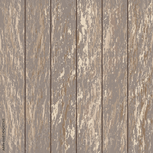 Wooden texture background. Brown walls with peeling colors but look beautiful.