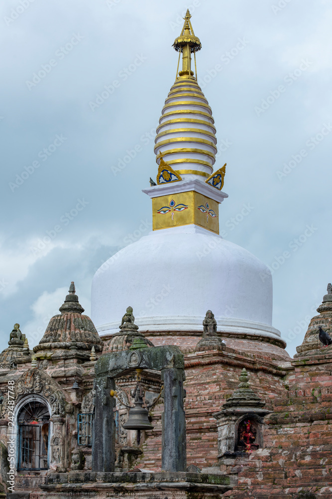Fototapeta premium Buddhist temple in Nepal