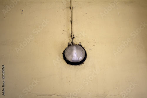 Industrial lamp inteerior photo