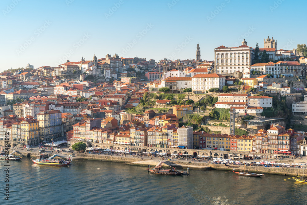 Ribeira is a district located on the banks of Douro river in the historic center of Porto and a world heritage site