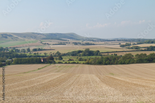 Photos Looking toward Firle, South Downs, East Sussex, UK