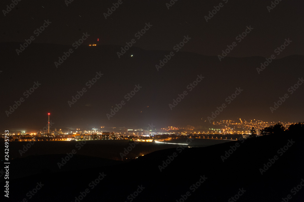 city ​​at night