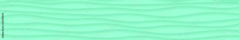 Fototapeta premium Abstract wavy banner
