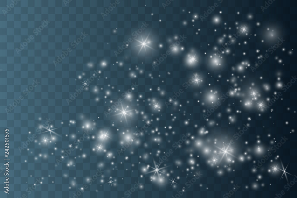 Glow light effect. Sparkle dust. Glow light effect. Sparkle dust.