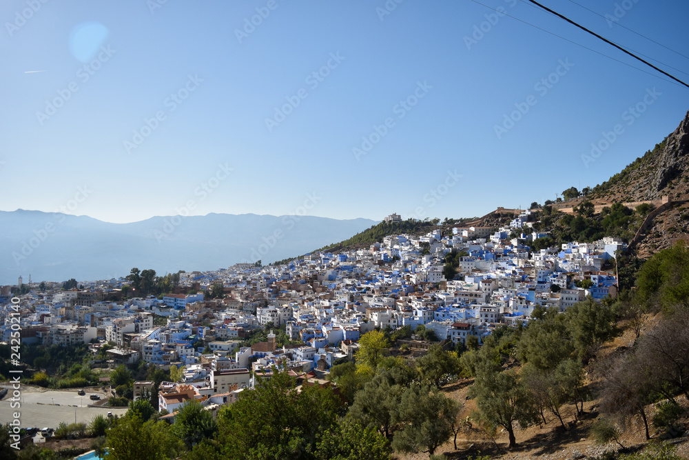 General view of Chefchaouen, Morocco [4]