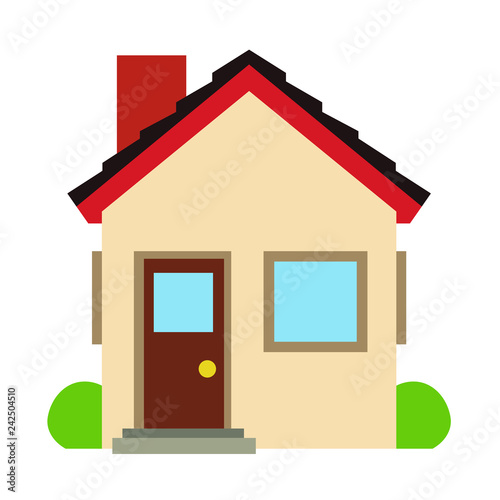 house emoji vector