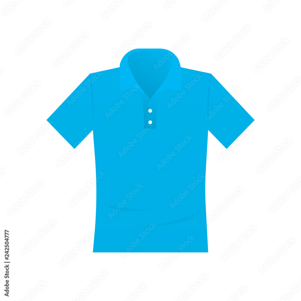 T-shirt, vector isolated on white background T-shirt, vector isolated on white background