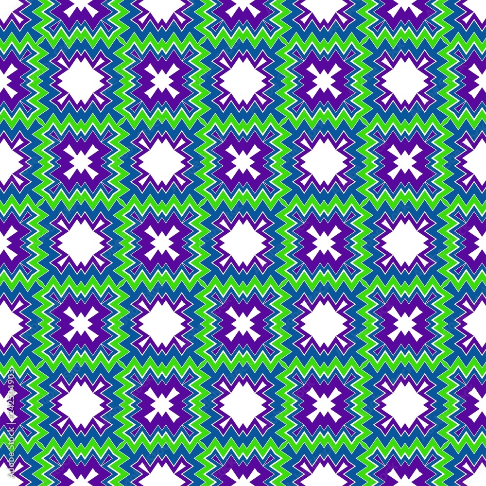 Vector Ornamental Seamless Pattern With Abstract Floral And Leave Style. Paper For Scrapbook. Gradient color Vector Ornamental Seamless Pattern With Abstract Floral And Leave Style. Paper For Scrapbook. Gradient color