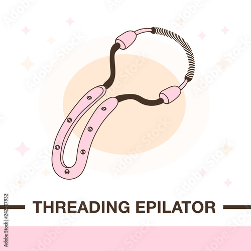  hair removal threading epilator