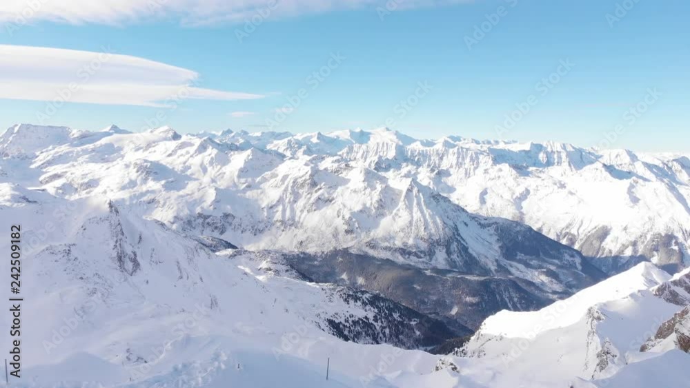Aerial Shot of the Alps Aerial Shot of the Alps