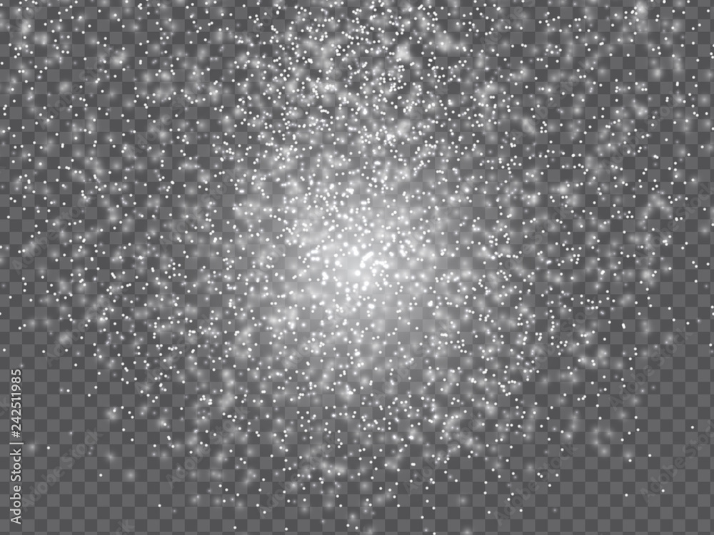 White sparks glitter special light effect. Sparkling magic dust particles. Vector sparkles on transparent background. Christmas abstract pattern. White sparks glitter special light effect. Sparkling magic dust particles. Vector sparkles on transparent background. Christmas abstract pattern.
