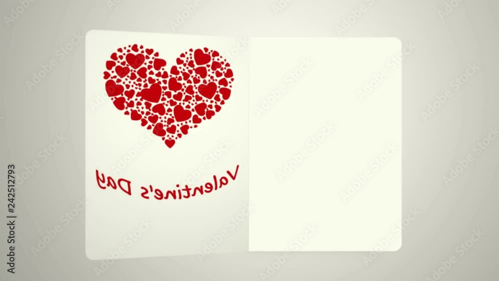 animated letter that opens with a Valentine theme cover, ideal footage for Valentine's Day for couples in love animated letter that opens with a Valentine theme cover, ideal footage for Valentine's Day for couples in love