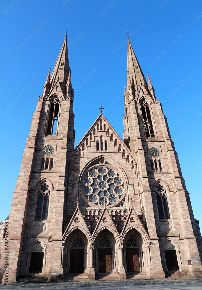 Saint Paul Church - Strasbourg - France Saint Paul Church - Strasbourg - France
