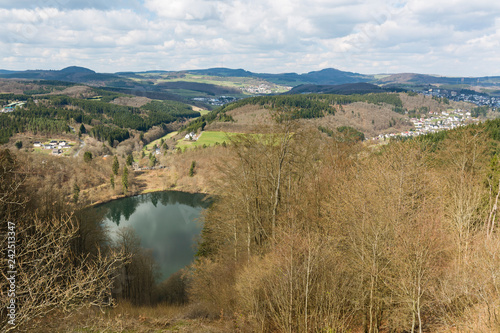 Gemuendener Maar, Eifel, Germany photo