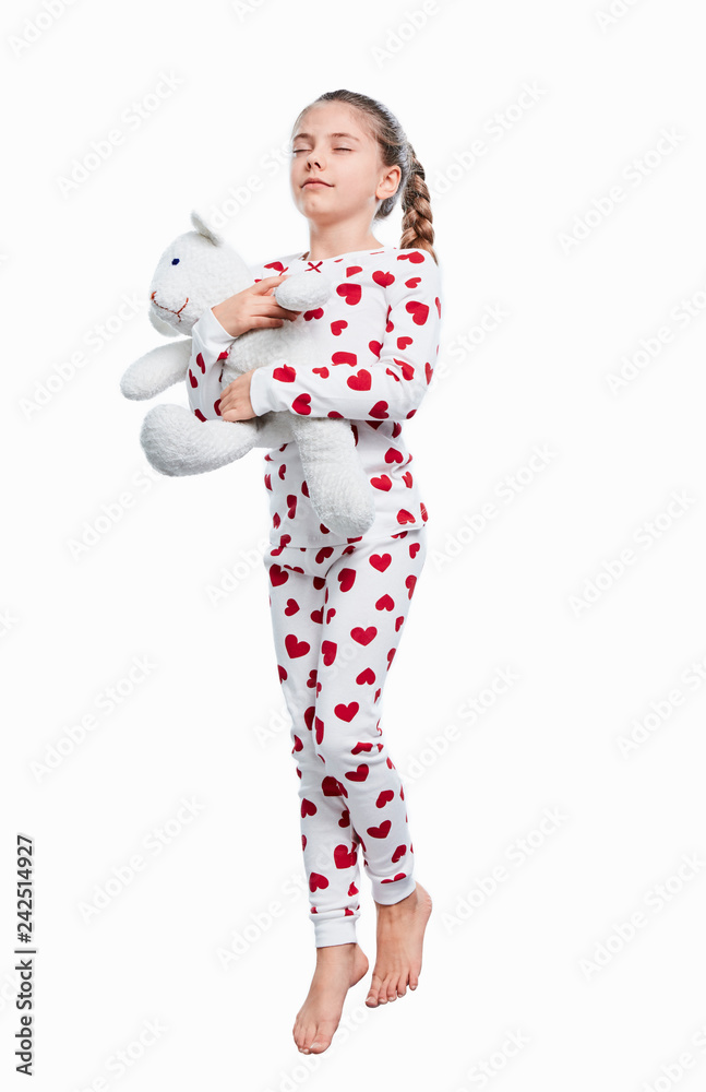 Schlafwandelndes Mädchen