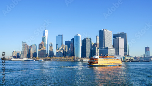 Ferry Boat in New York.