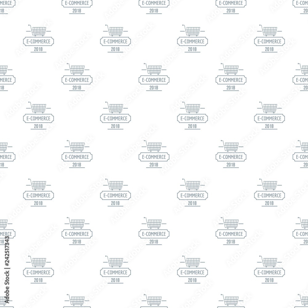 Online commerce pattern vector seamless repeat for any web design Online commerce pattern vector seamless repeat for any web design