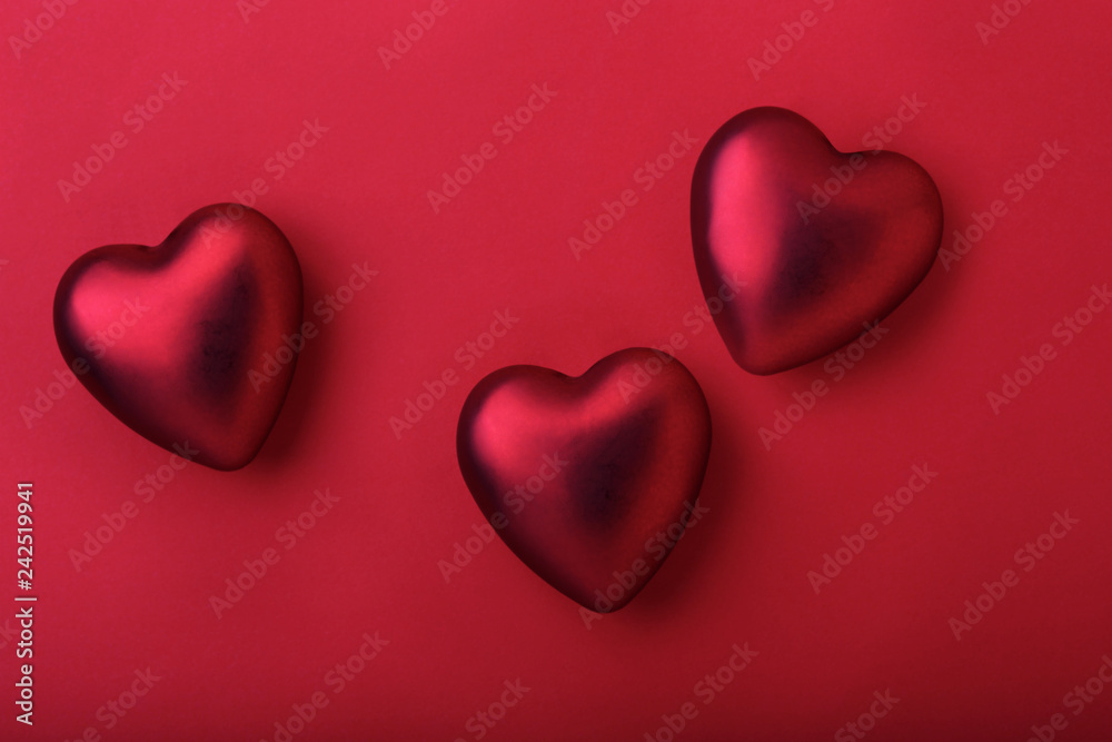 Valentines day background with heart