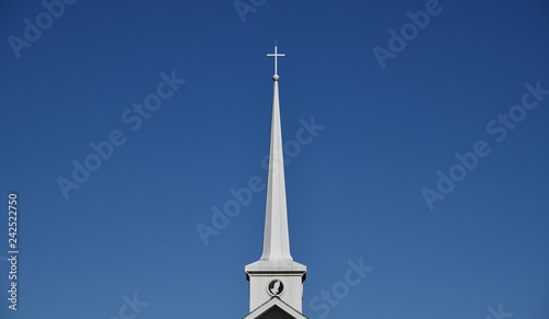 фотографія "The Hands" close up of church steeple unretouched