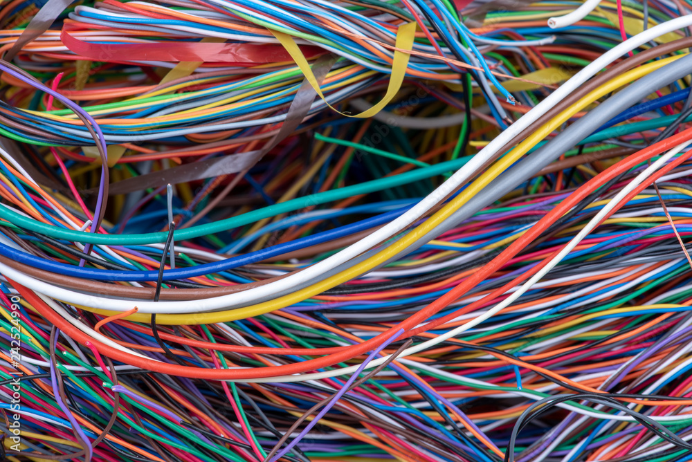 Cable and wire in computer network systems Cable and wire in computer network systems