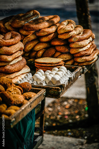 Obraz na płótnie bread in old Jerusalem w salonie