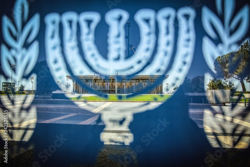Obraz na płótnie Knesset in Jerusalem w salonie