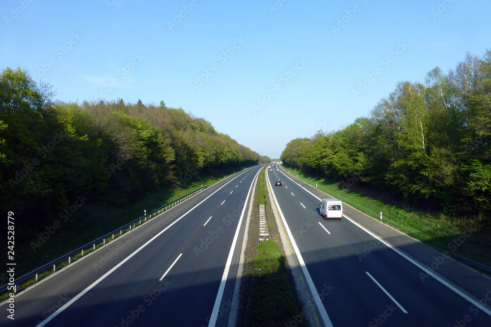 Autobahn A 3 bei Höchstadt Autobahn A 3 bei Höchstadt