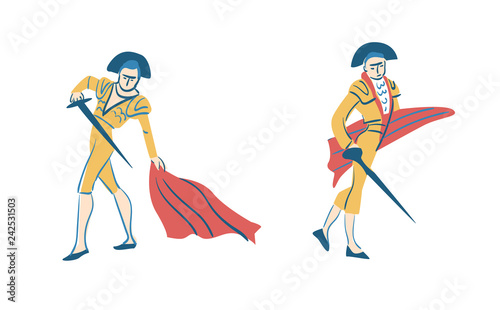 Illustration of matador