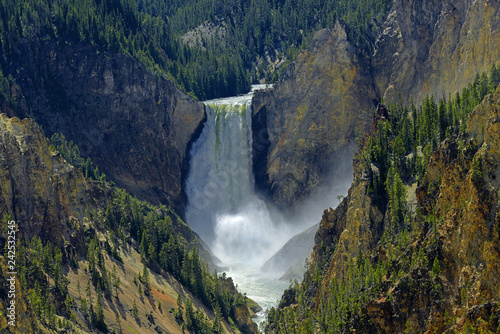 Grand Canyon of the Yelowstone National Park, Yellowstone National Park is UNESCO World Heritage Site