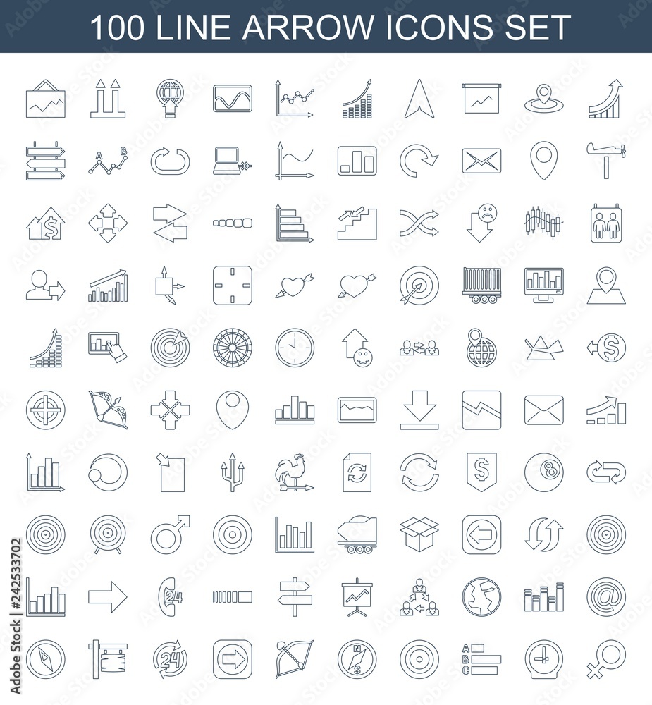 arrow icons