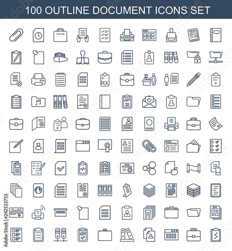 document icons