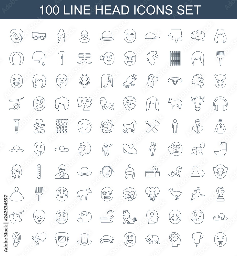 head icons