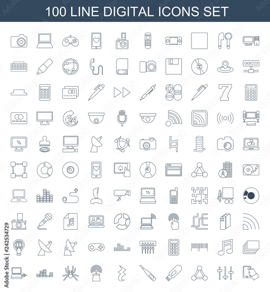 digital icons