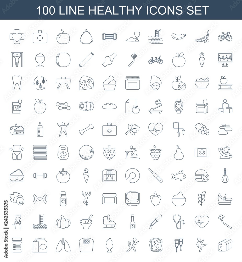healthy icons healthy icons